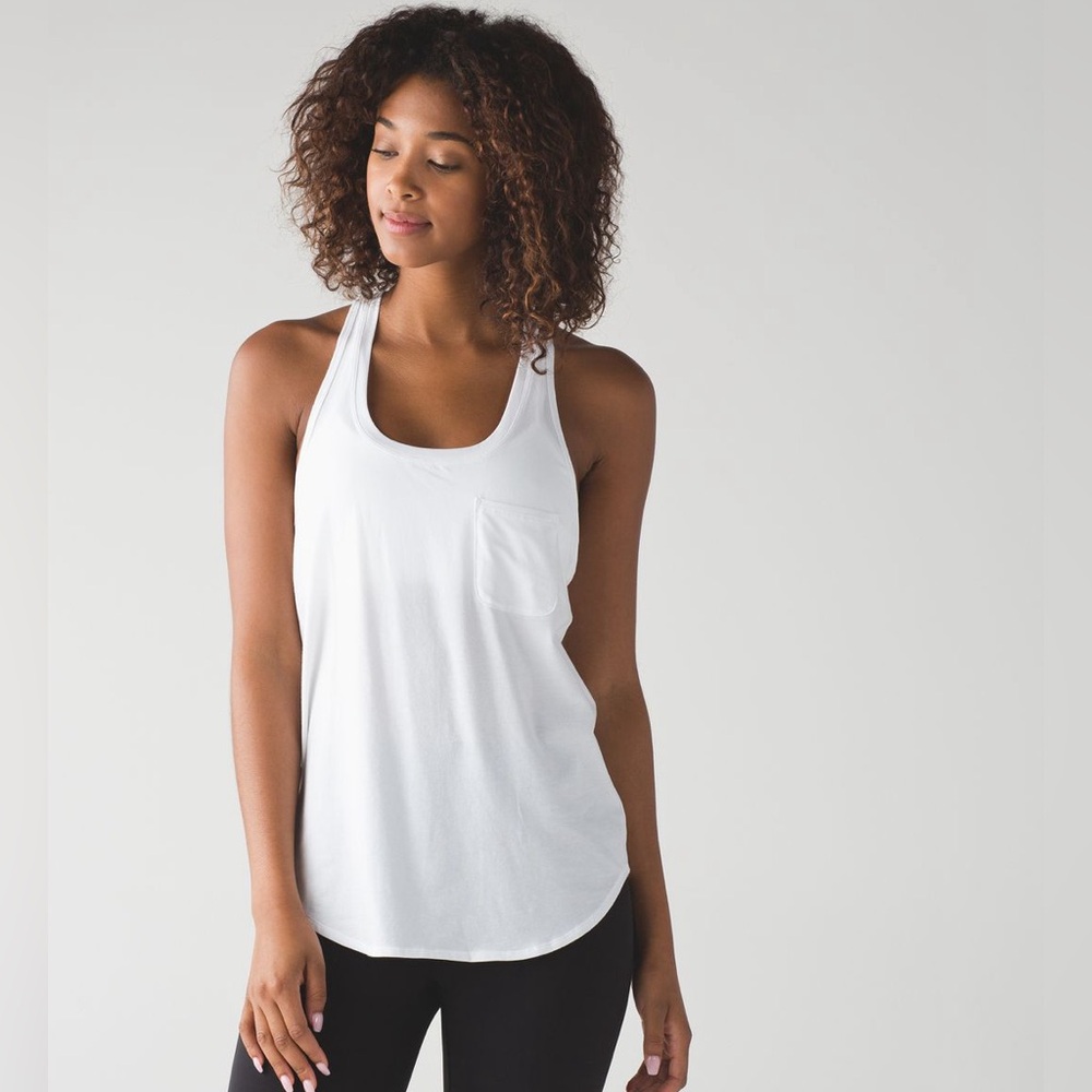 Lululemon Yogi Racerback Tank  Size 6-8